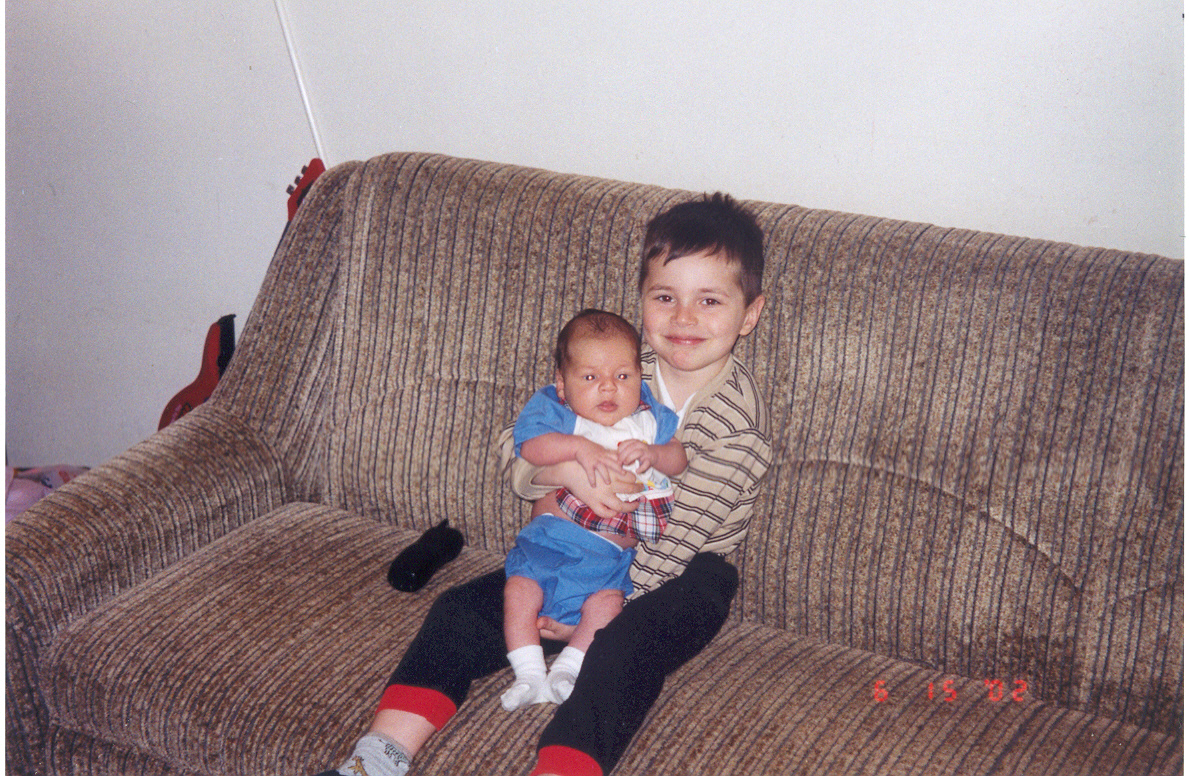 Two brothers together